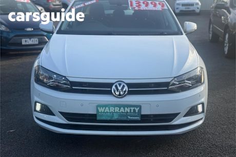 White 2018 Volkswagen Polo Hatchback 85 TSI Comfortline