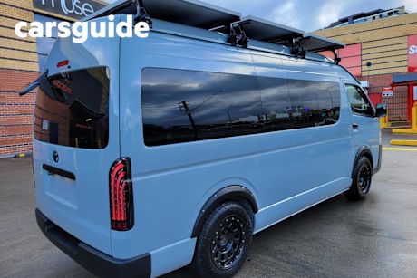 Grey 2021 Toyota Hiace Commercial