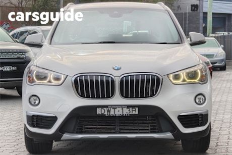 White 2018 BMW X1 Wagon Sdrive 18I