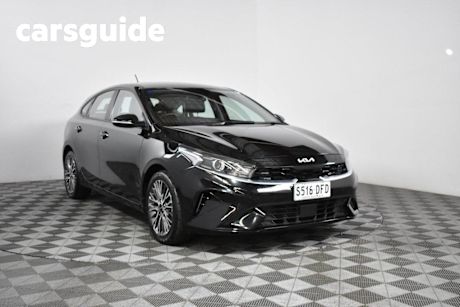 Black 2021 Kia Cerato Hatchback Sport+
