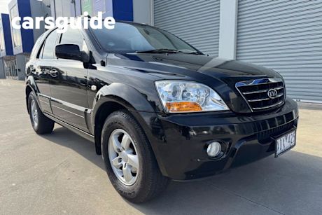 Black 2009 Kia Sorento Wagon LX
