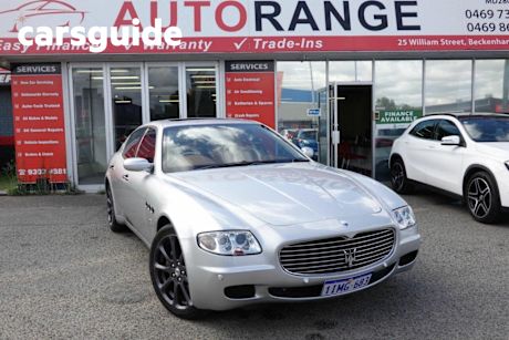 Silver 2006 Maserati Quattroporte Sedan