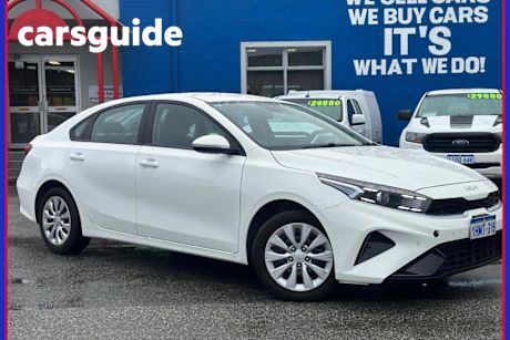 White 2021 Kia Cerato Sedan S