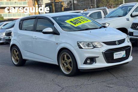 White 2017 Holden Barina Hatchback CD