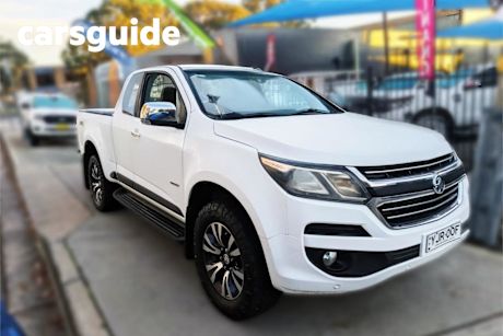 White 2019 Holden Colorado Space Cab Pickup LTZ (4X4)
