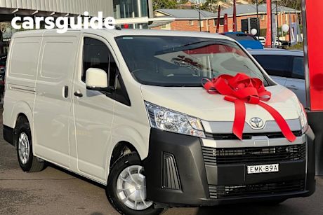 White 2020 Toyota Hiace Van LWB GL Pack