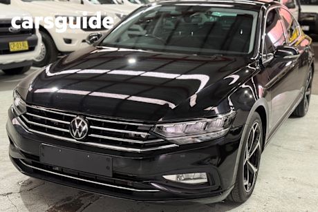 Black 2021 Volkswagen Passat Sedan 140TSI Proline