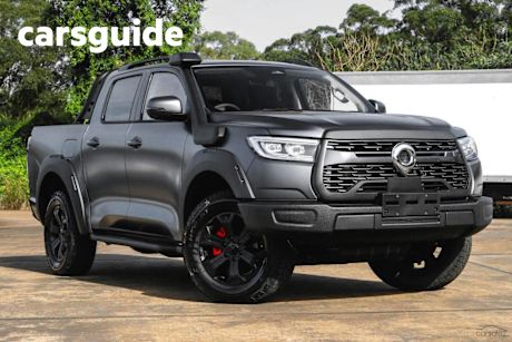 Grey 2025 GWM Cannon Dual Cab Utility XSR (4X4)