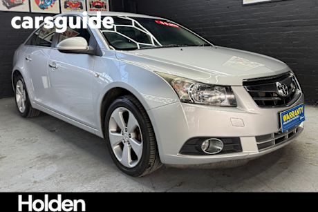 Silver 2010 Holden Cruze Sedan CDX