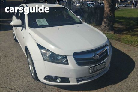 White 2010 Holden Cruze Sedan CDX