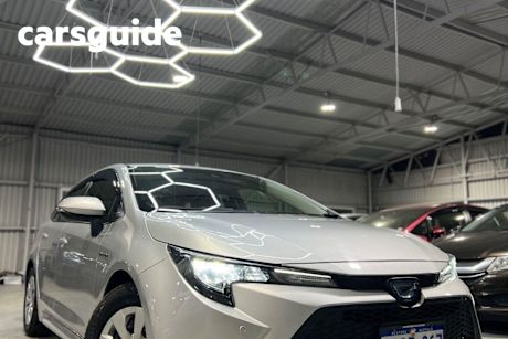 Silver 2020 Toyota Corolla Wagon Touring Hybrid