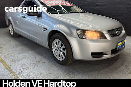 Silver 2008 Holden Commodore Utility Omega
