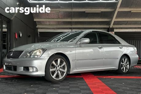 Silver 2006 Toyota Crown Sedan Athlete 60th Speical Edition 4dr Sedan 6sp Auto 3.5i