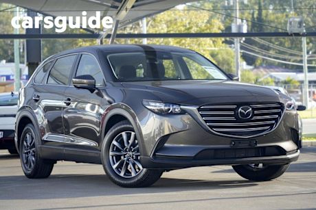 Silver 2022 Mazda CX-9 Wagon Sport (fwd)