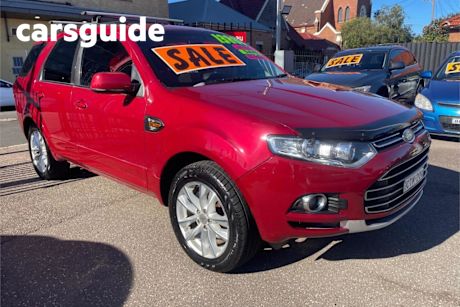 Red 2014 Ford Territory Wagon TS (rwd)