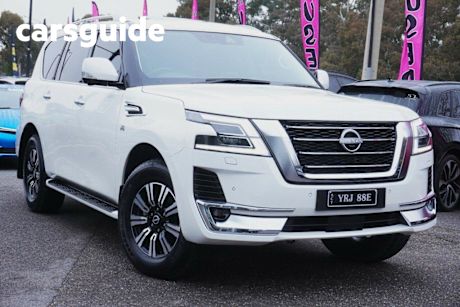 White 2023 Nissan Patrol Wagon TI-L (4X4)