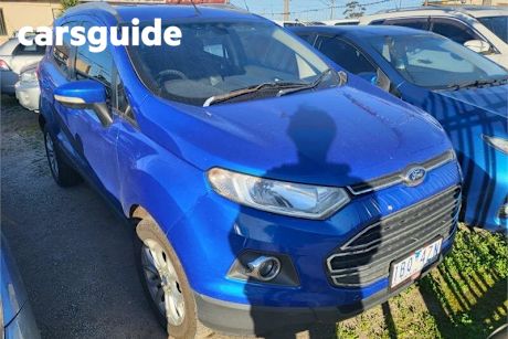 Blue 2014 Ford Ecosport Wagon Titanium 1.0