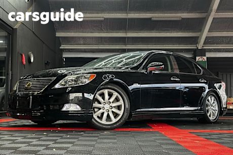 Black 2007 Lexus LS460 Sedan I Pack 4dr Sedan 8sp Auto 4.6i