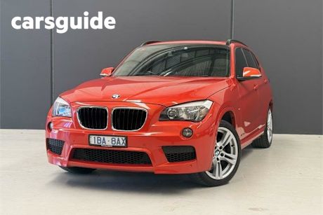Orange 2014 BMW X1 Wagon Sdrive 18D