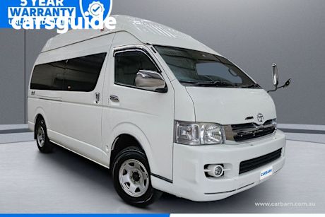 White 2007 Toyota Hiace Commercial 4WD