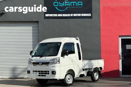 White 2024 Daihatsu Hi-jet Ute Tray
