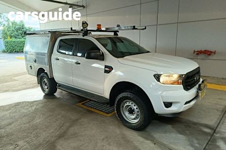 White 2019 Ford Ranger Ute Tray XL 3.2 (4x4) PX MKIII MY19