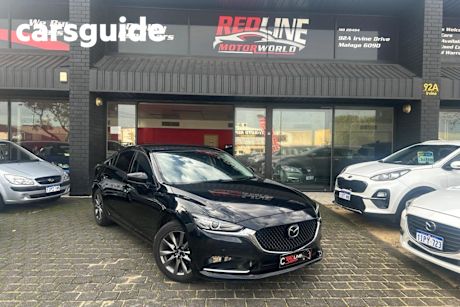 Black 2021 Mazda Mazda6 Sedan