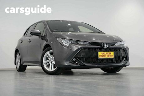 Grey 2022 Toyota Corolla Hatchback SX