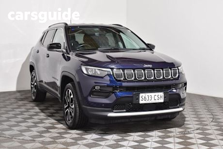 Blue 2022 Jeep Compass Wagon Limited (4X4)