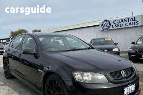 Black 2009 Holden Commodore Sedan SS
