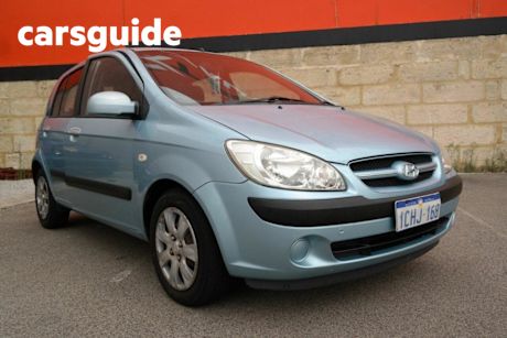 Blue 2006 Hyundai Getz Hatch 1.6 TB UPGRADE