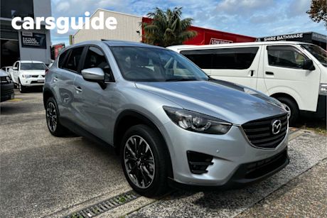 Silver 2015 Mazda CX-5 Wagon Grand Tourer (4X4)
