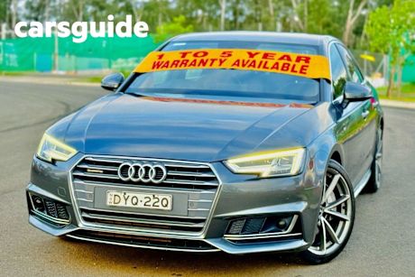 Grey 2018 Audi A4 Sedan 2.0 Tfsi Quattro S Tronic S LN