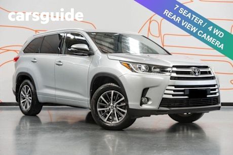 Silver 2019 Toyota Kluger Wagon GXL (4X4)
