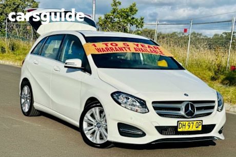 White 2016 Mercedes-Benz B180 Hatchback