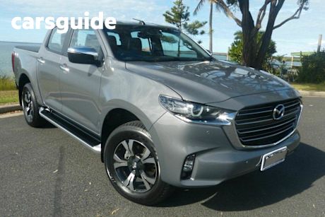 Grey 2021 Mazda BT-50 Dual Cab Pick-up GT (4X4)