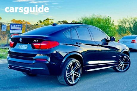 Black 2016 BMW X4 Coupe Xdrive 20D