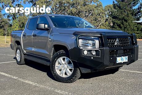 Silver 2024 Mitsubishi Triton Double Cab Pick Up Glx+ (4X4)