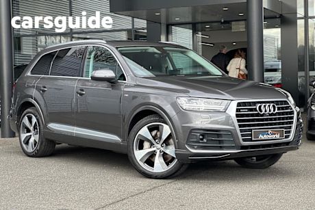 Grey 2018 Audi Q7 Wagon 50 TDI Quattro