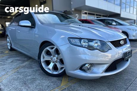 Silver 2010 Ford Falcon Sedan XR8
