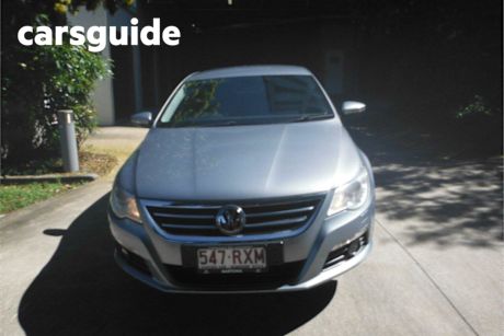Grey 2009 Volkswagen Passat Coupe CC 125 TDI