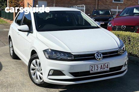 White 2020 Volkswagen Polo Hatchback 70TSI Trendline