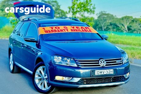 Grey 2013 Volkswagen Passat Wagon Alltrack
