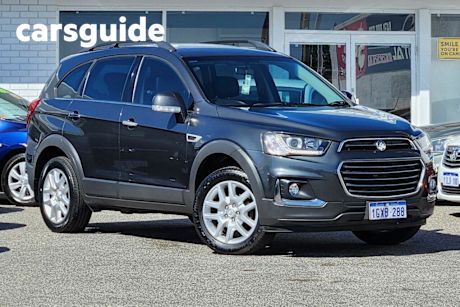 Grey 2017 Holden Captiva Wagon Active 7 Seater