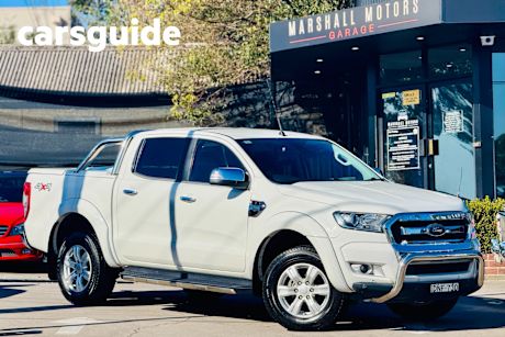 White 2016 Ford Ranger Dual Cab Utility Xlt 3.2 (4X4)