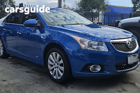 Blue 2014 Holden Cruze Sedan Z-Series