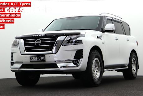 White 2023 Nissan Patrol Wagon TI-L (4X4)