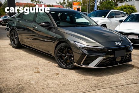 Grey 2025 Hyundai I30 Sedan N Line
