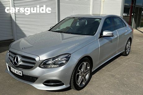 Silver 2016 Mercedes-Benz E200 Sedan