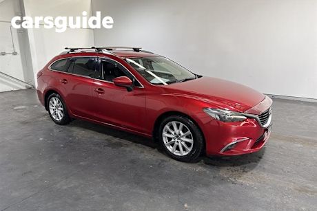 Red 2016 Mazda 6 Wagon Touring